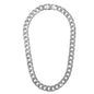 Punk Cuban Trend Diamond Crystal Single Row Ladies Necklace